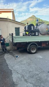 Montecorvino Espurghi effettua lavaggi idrodinamici con pressioni elevate a Salerno e in Campania