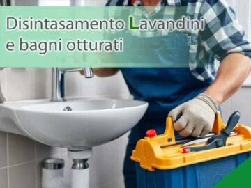 Disintasamento lavandini e bagni